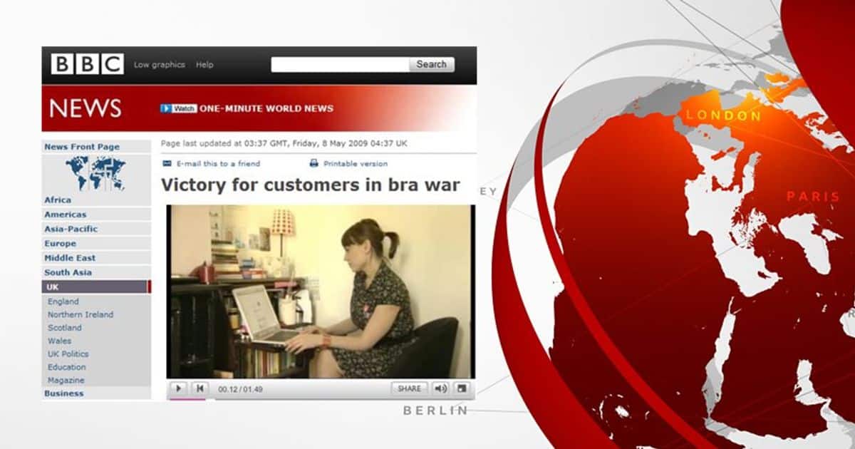 Le fabuleux destin de Beckie Williams, cliente à forte poitrine