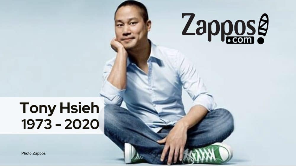 Ce que les professionnels de la relation client doivent à Tony Hsieh, le patron de Zappos qui vient de disparaitre.