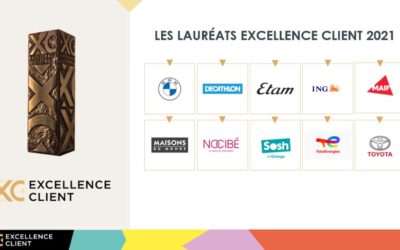 Dix entreprises dans l’excellence client et les 58 finalistes, meilleurs de leur secteur
