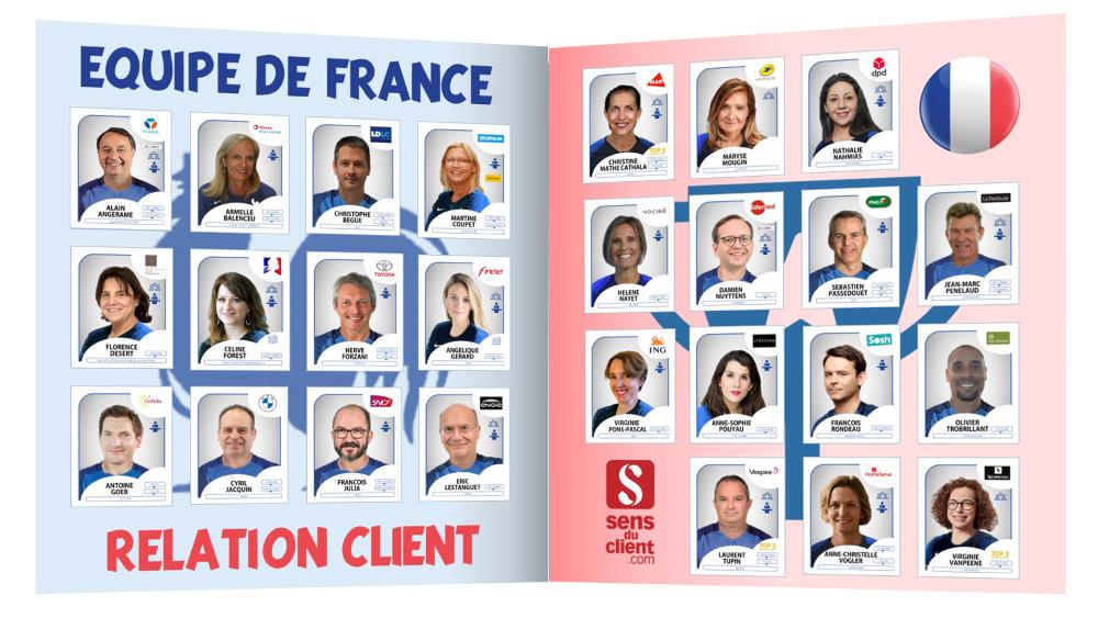 Equipe de France de la relation client : la liste des 26 professionnels sélectionnés