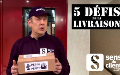 Les 5 défis de la livraison : une vidéo Sens du client.