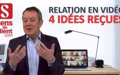 Vidéo dans la relation : quatre idées reçues. Une vidéo Sens du client.