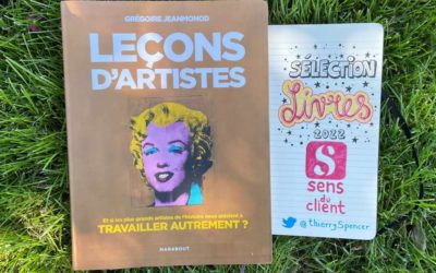 Leçons d’artistes, un livre de ma sélection expérience client 2022 (1/12)