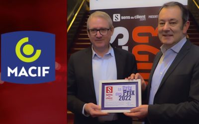 Relation client : MACIF est l’entreprise la plus primée en 2022