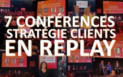 Le replay des conférences plénières de Stratégie clients 2023