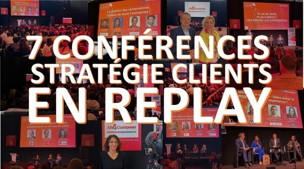 Le replay des conférences plénières de Stratégie clients 2023