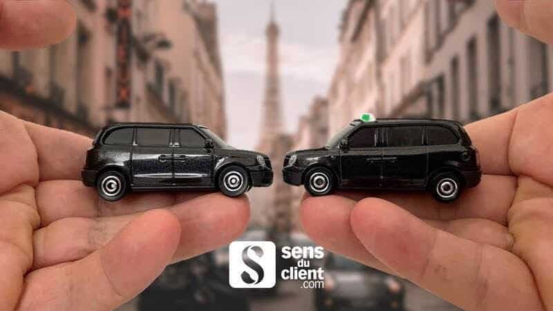 Le classico de l’expérience client : Taxis vs VTC.