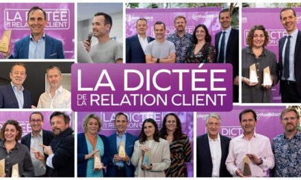 Les gagnants de la première Dictée de la relation client