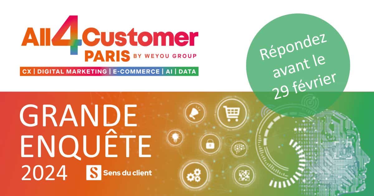 Grande enquête All4customer Paris 2024