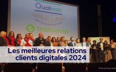 Le top de la relation client digitale 2024 : Transavia, LDLC, PMU.