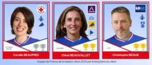 equipe de france 2024 de la relation client 2