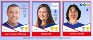equipe de france 2024 de la relation client 5