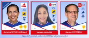equipe de france 2024 de la relation client 6