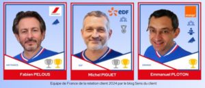 equipe de france 2024 de la relation client 7