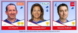 equipe de france 2024 de la relation client 8