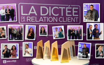 Les gagnants de la dictée de la relation client 2024