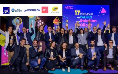 Les Palmes de l’AFRC 2024 pour Gyfti, Best Western, Decathlon, Air France, AXA et La Poste.