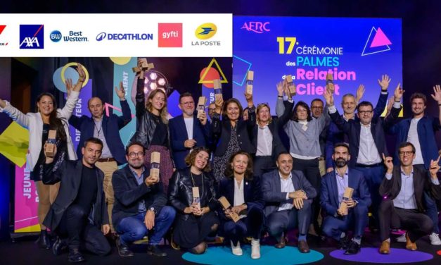 Les Palmes de l’AFRC 2024 pour Gyfti, Best Western, Decathlon, Air France, AXA et La Poste.