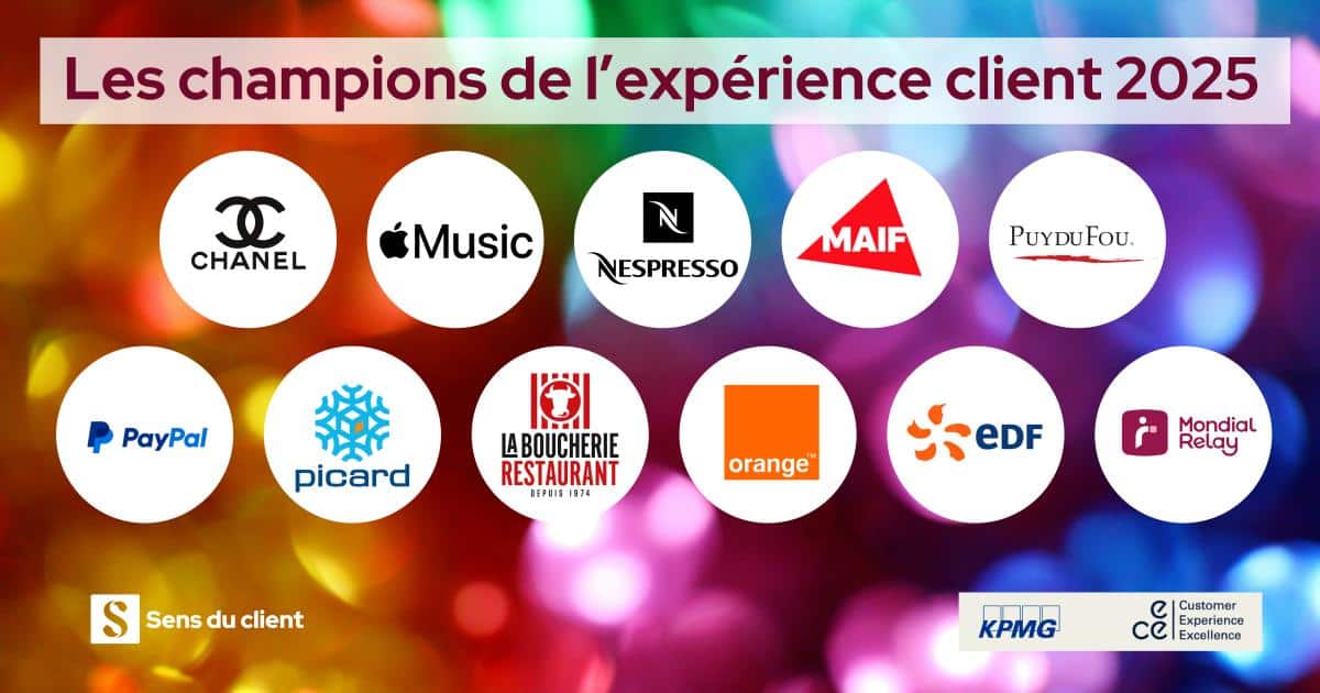 Les champions de l’expérience client 2025 selon KPMG