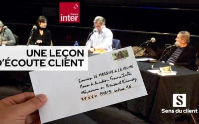 Quand le courrier des auditeurs du Masque et la Plume inspire l’écoute client