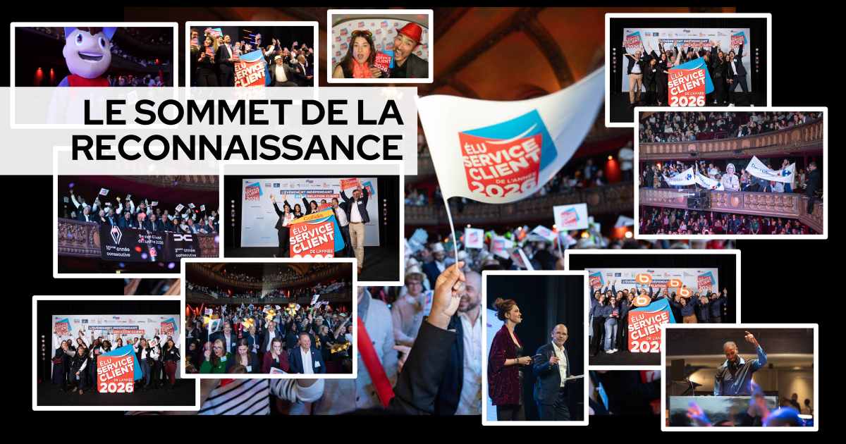 Elu Service Client de l&rsquo;année : le sommet de la reconnaissance