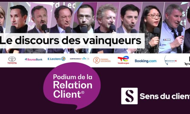 Podium de la relation client 2026 : le discours des gagnants