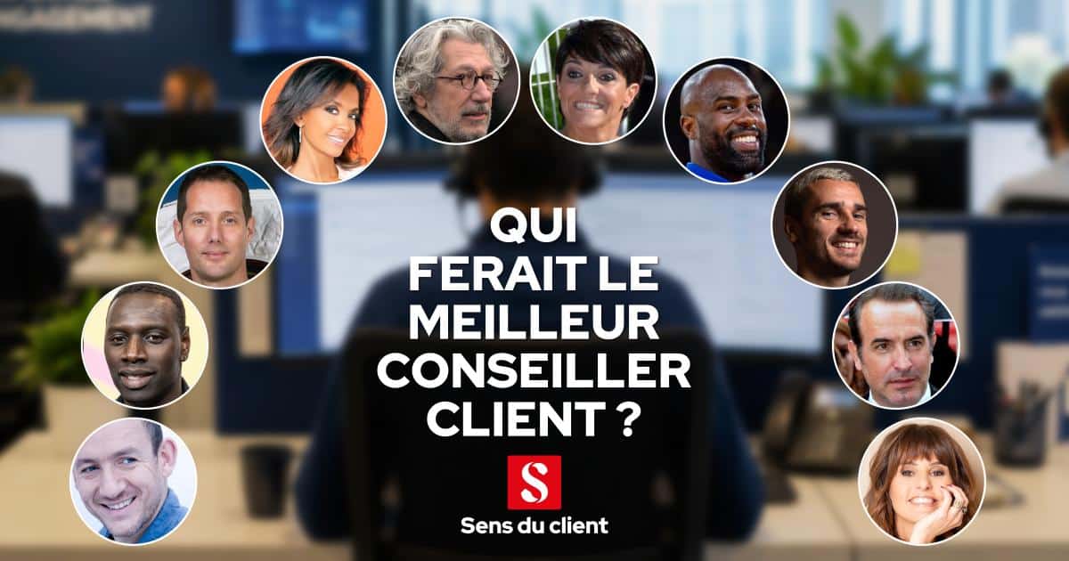 Qui ferait le meilleur conseiller client parmi les personnalités ?