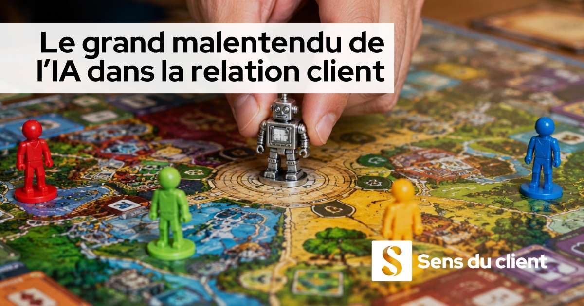 L&rsquo;IA dans la relation client : le grand malentendu
