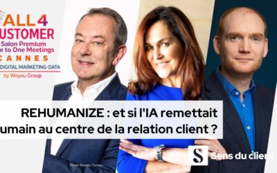 REHUMANIZE : et si l&rsquo;IA remettait l&rsquo;humain au centre de la relation client ?