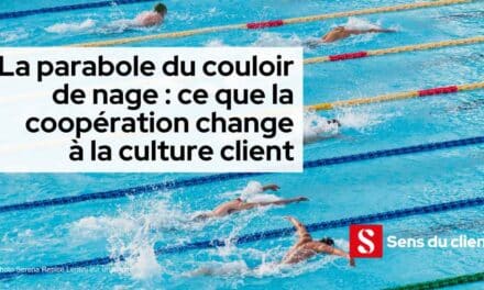 La parabole du couloir de nage : ce que la coopération change à la culture client