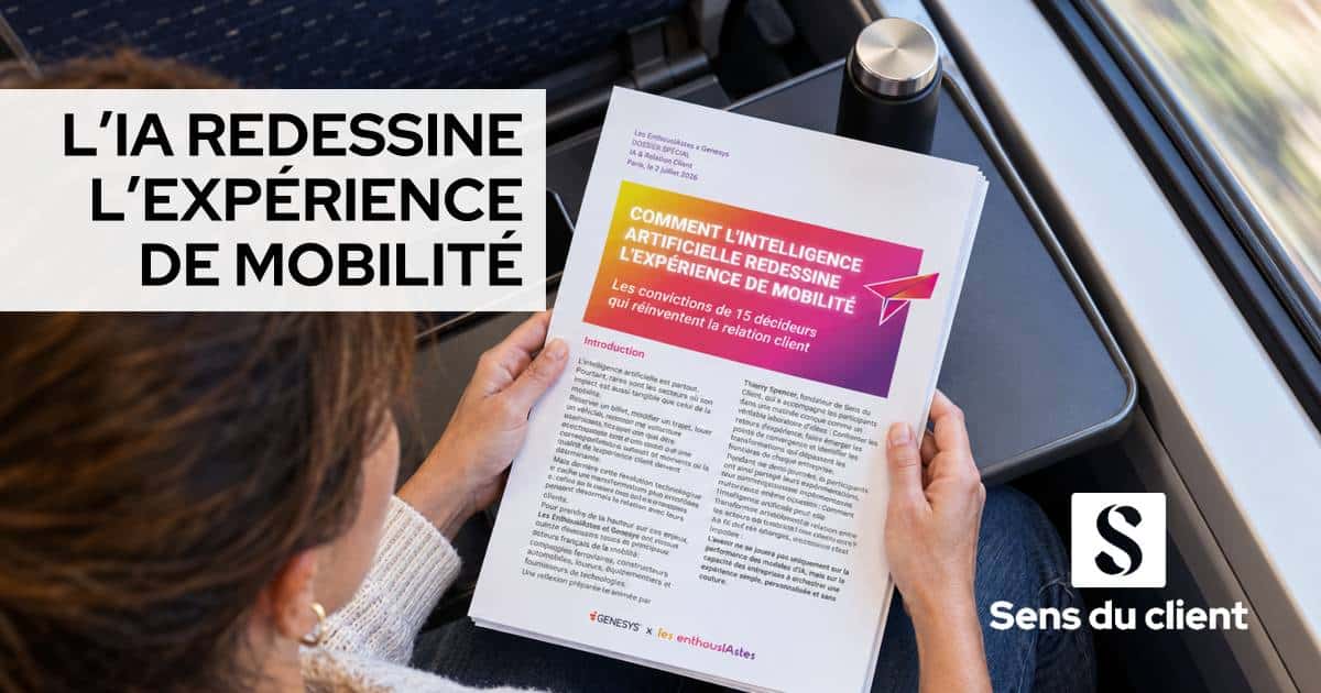 L&rsquo;IA redessine l&rsquo;expérience de mobilité, un dossier à télécharger